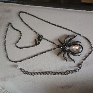 Avon Sparkling Spider Necklace